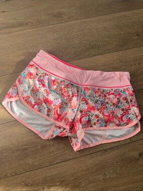 Lululemon Shortie Short Floral